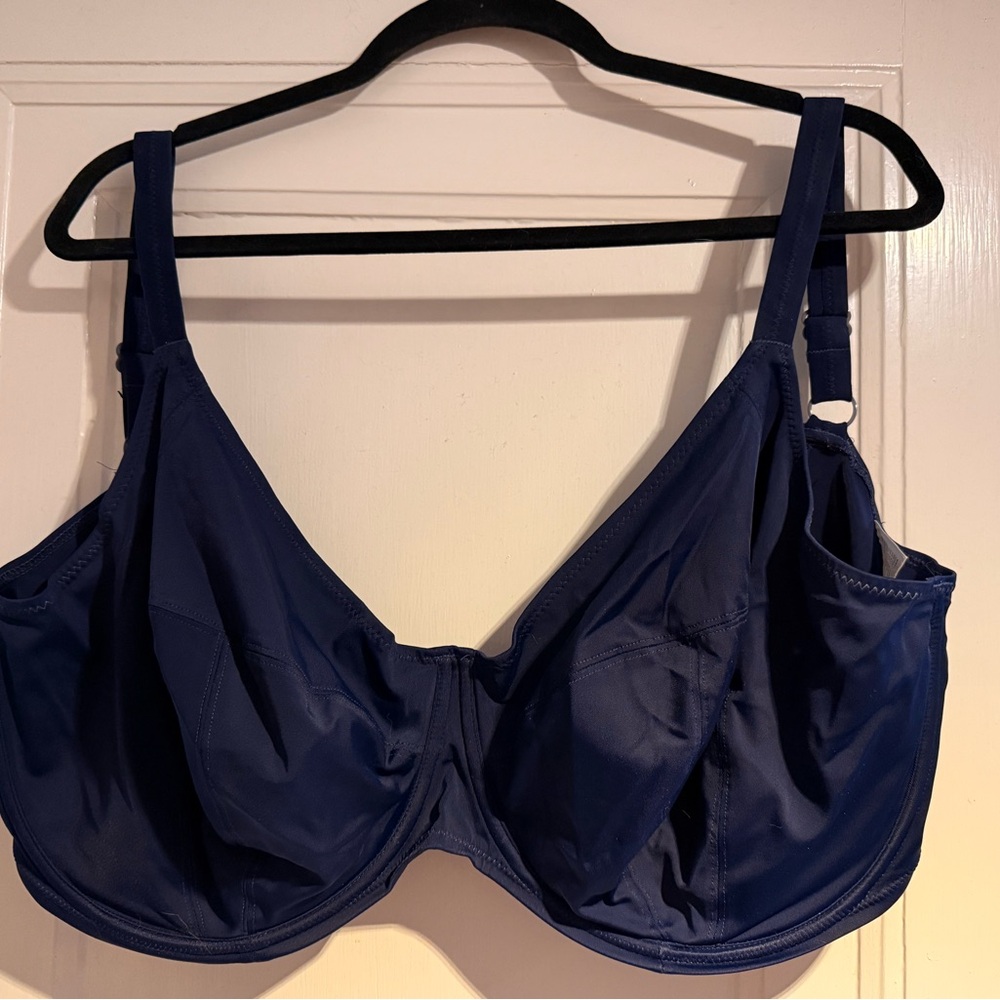 Elomi Swim Bra Navy Blue a Size 40 HH